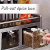 Dxcaicc Wall Mount Utensil Holder,Multifunctional Spice Organizer Shelf,Utensil Holder with Hooks,Kitchen Hanging Storage Wall Shelf for Spatula,Towel,Seasoning Jar Organizer,40cm/15.7in view 3