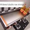 Dxcaicc Wall Mount Utensil Holder,Multifunctional Spice Organizer Shelf,Utensil Holder with Hooks,Kitchen Hanging Storage Wall Shelf for Spatula,Towel,Seasoning Jar Organizer,40cm/15.7in view 4