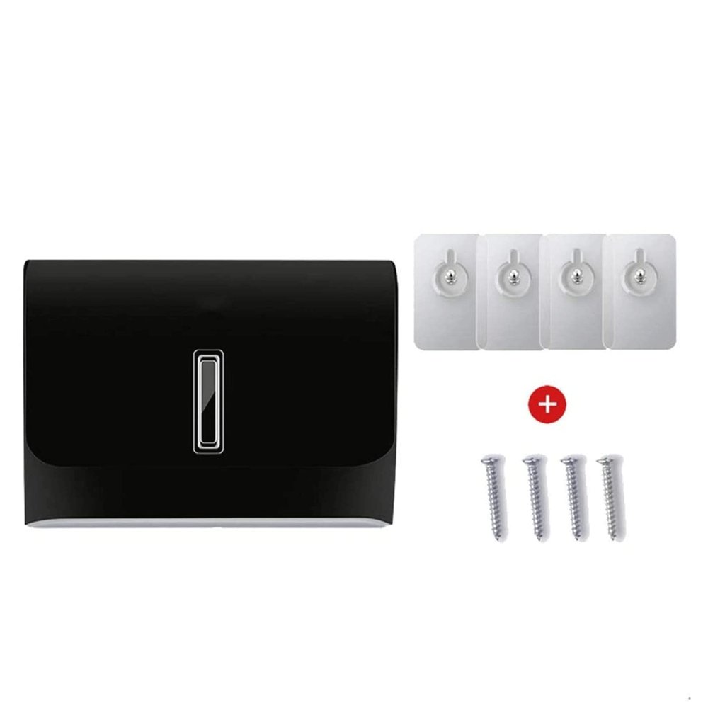 Paper Towel Dispensers Wall-Mounted Paper Towel Dispenser Commercial Towel Dispenser No Punching Paper Towel Holders Bathroom Hand Towel Dispenser Fashion