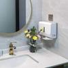 Paper Towel Dispensers Wall-Mounted Paper Towel Dispenser Commercial Towel Dispenser No Punching Paper Towel Holders Bathroom Hand Towel Dispenser Fashion view 4