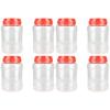 BESTOYARD 8 Pcs Transparent Storage Tank Clear Gift Boxes Pet Food Container Food Plastic Jar Food Storage, 6ZDL216J8WC111800I view 1