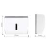 Paper Towel Dispensers Wall-Mounted Paper Towel Dispenser Commercial Towel Dispenser No Punching Paper Towel Holders Bathroom Hand Towel Dispenser Fashion view 2