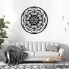 Mandala Metal Wall Art, Mandala Metal Wall Decor, Metal Mandala Wall Art, Metal Wall Art, Mandala Wall Art, Bohemian Wall Decor, Wall Decor for Living Room, Housewarming Gift (18"x 18"| 47x47cm, Sliver) view 2