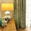 ILUOGUDU Sage Green Curtains 96 Inch Length for Living Room 1 Panel Floral Pinch Pleated Drapes 60% Blackout Linen Cotton Textured Light Green Curtain for Bedroom Rustic Boho Farmhouse Decor 72x96 view 1