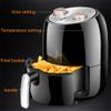 Air Fryer Intelligent Oil- free Air Fryer Household Automatic Large- capacity French Fries Replace Deep Fryer (Color : Black Size : 2L) (Black 2L) view 4