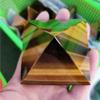 KatLin Natural Tiger Eye Pyramid. Crystal Pyramid Ornaments (Size : 40-50mm) view 3