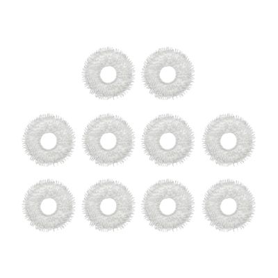 Mop Cloth Compatible for Dreame Bot W10 / W10 Pro Sweeping Robot Vacuum Cleaner Accessories Replacement Mop Pad Spare Parts (Color : 10pcs)