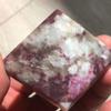 KatLin Natural red Tourmaline Pyramid, Healing Natural Quartz Pyramid Ornaments (Size : 40MM) view 3