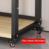 HOFSSI 6 Tier Furniture Media Stand DVD CD Player Stand Audio Rack Power Amplifier Equipment Cabinet Adjustable Open Storage RackFloorstanding Storage Shelves (Color : C) view 4