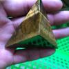 KatLin Natural Tiger Eye Stone Hand Cut Triangle Pyramid, Home Decoration Necessary for Healing Ornaments (Size : 2pcs) view 3