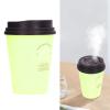 Coffee Cup Design Humidifier, 300ml USB Mini Humidifiers, Desktop Humidifier for Car Home Office and Personal Travel (Green) view 4