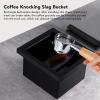 Espresso Knock Box, Coffee Knock Box Coffee Bin Stainless Steel Coffee Grounds Knock Box for Home Kitchen view 2