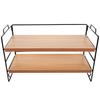 LALAFINA Countertop Makeup Organizer Storage Shelf for Skincare and Cosmetics Sturdy Bathroom Organizer for Vanity Easy Access Display Rack and Finish view 1
