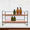 LALAFINA Countertop Makeup Organizer Storage Shelf for Skincare and Cosmetics Sturdy Bathroom Organizer for Vanity Easy Access Display Rack and Finish view 4