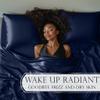 DECOLURE Satin Bed Sheets - 4 Piece Luxury Silky Queen Size Bedding Set - Softer Than Silk, Wrinkle-Free with 15 Deep Pocket Fitted Sheet, Perfect for Hair & Skin, Gifts for Women (Navy Blue) view 4