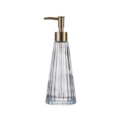 Hand Soap Dispenser 300ml Cone Press Type Emulsion Glass Bottle Soap Dispenser Shower Bath Bottle Coffee/Light Green/Transparent Color Bathroom Accessories Soap Dispensor (Color : Style 2, Size