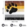 Bear Gay Pride Flag Hand Towels Soft Kitchen Towels Decorative Towels Small Towel Handkerchiefs with Hanging Loop 4PCS view 2