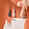 EQUALIZE Toothbrush Holder Punch-Free Electric Toothbrush Holder, Wall-Mounted Toothbrush Holder, Bathroom Toothbrush Storage Holder, 2PCS Toothpaste Holder (Color : C) view 3