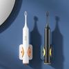 EQUALIZE Toothbrush Holder Punch-Free Electric Toothbrush Holder, Wall-Mounted Toothbrush Holder, Bathroom Toothbrush Storage Holder, 2PCS Toothpaste Holder (Color : C) view 4