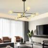 V-intage Metal Large Adjustable Sputnik Chandelier 6 8 Lights Modern Semi Flush Mount Ceiling Light Pendant Light Fixture Iron,Pendant view 2