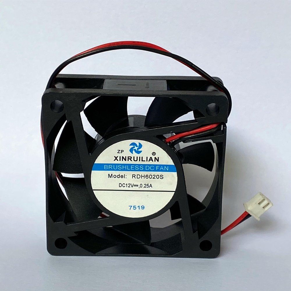 RDH6020S 6CM DC Fan RDH6020S DC12V 0.20A 6CM 6020 606020mm 2-wire Cooling Fan