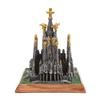 Lllunimon Spanish Sagrada Familia Cathedral Statue Building Model, Resin Miniature Crafts Ornaments Collection Idea Gifts view 1