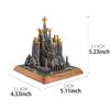 Lllunimon Spanish Sagrada Familia Cathedral Statue Building Model, Resin Miniature Crafts Ornaments Collection Idea Gifts view 2