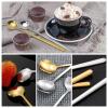 20 Pcs 6.8 Inches Coffee Spoons, Espresso Spoons, Stainless Steel Stirring Spoons with Long Handle, Cute Coffee Bar Accessories, Mini Gold Spoons for Dessert Tea Ice Cream Sugar Cake Cocktail Coffee view 4