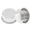 Reusable 51mm Coffee Filters Cups 2Pcs, Stainless Steel Espresso Coffee Filters Double Layer Pressurized Portafilter Filter Baskets Fit for Delonghi EC5 / EC7 / EC9 (51mm/2inch, Count, 2) view 1