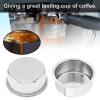 Reusable 51mm Coffee Filters Cups 2Pcs, Stainless Steel Espresso Coffee Filters Double Layer Pressurized Portafilter Filter Baskets Fit for Delonghi EC5 / EC7 / EC9 (51mm/2inch, Count, 2) view 2