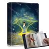 Small Photo Album 4x6 60 Pockets 240 Photos with Strong Elastic Band HD Cover for Baby Photo Albums 4x6 Pictures Wedding Photo Album 4x6 Family Photo Album 4x6 (Glowing Tree Red Koi Star, 4  6) view 1
