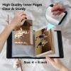 Small Photo Album 4x6 60 Pockets 240 Photos with Strong Elastic Band HD Cover for Baby Photo Albums 4x6 Pictures Wedding Photo Album 4x6 Family Photo Album 4x6 (Glowing Tree Red Koi Star, 4  6) view 4