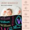 Artsadd Personalized Baby Blanket with Name for Kids Boys Girls, Custom Baby Throw Blanket with Name for Infant Newborn Toddler Super Soft Fleece Blanket Birthday Gift view 2