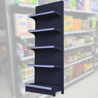 Market Shelf Unit Display Stands for Food, Supermarket Racks Display Holder 5-Shelf for Chip Bag Candy Toys Grocery, Floor-Standing Retail Snack Organizer Holder ( Color : Lxwxh , Size : 90x42x165cm(3