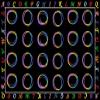 HUAHOO Small Classroom Rug Black Elementary Preschool Teacher Learning Carpet Seating Rug for Kids Room with Non-Slip Backing, 5' x 7'6", Rainbow Lines view 2
