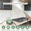 Irishom 2500W Steam Cleaner, High Pressure High Temperature Steam Cleaning Machine, 1000ml, 3 Bar with 3 Brush Heads (Green) view 2