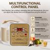 BANLICALI 6L Black Garlic Fermenter 90W Automatic Intelligent Fermentation Box with Inner Pot and Garlic Shelf, 7-12 Days Black Garlic Sweet Rice Wine Maker Natto Yogurt Fermentation Pot 110V 60HZ view 2