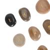 Miskall Rune Stones Set, 25pcs Unique Good Luck Engraved Rune Stones Divination Tools Lightweight Stones for Housewarming Meditation view 3