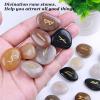 Miskall Rune Stones Set, 25pcs Unique Good Luck Engraved Rune Stones Divination Tools Lightweight Stones for Housewarming Meditation view 4