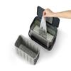 Joseph Joseph Collect 1.06 gallon/4 Liters Stainless Steel Food Compost Bin with Handle, Removable Inner Bucket and Bin Liners Storage, Includes Odor Filter and 3x Bin Liners view 4
