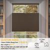 Sulugood Top Down Bottom Up Cellular Shades Honeycomb Blinds Easy Install Blackout Cellular Blinds for Window.Brown.40 W x 36" H view 3