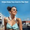Hotsales Neck Fan, Hands Free Bladeless Neck Fans Portable Rechargeable, 6000 mAh Battery Operated Wearable Personal Fan, Cooling Neck Fan, 3 Speeds, USB Fan Gifts for Men, Women, Travel, Outdoor view 2