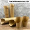 CAMKYDE 100 Pcs Charcuterie Cups (12oz) + 100pk Deli Paper (12" X 12") view 4
