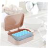 ABOOFAN Container for Bar Abs Material Easy Clean Shower Case Holder Box Modern Bathroom Dec view 2