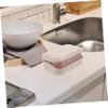 ABOOFAN Container for Bar Abs Material Easy Clean Shower Case Holder Box Modern Bathroom Dec view 3