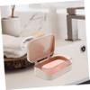 ABOOFAN Container for Bar Abs Material Easy Clean Shower Case Holder Box Modern Bathroom Dec view 4