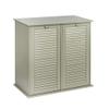 Household Essentials Tilt-out Cabinet Laundry Sorter with Shutter Front, Grey view 1