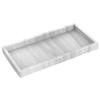 LABRIMP Silicone Marble Tray for Bathroom and Kitchen Counter Decorative Vanity Tray for Soap Dispenser Bathroom Organizer Kitchen Sink Tray Countertop Decor Candle Holder view 1