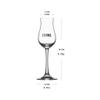 Champagne Flutes Crystal Glass Wine Glass White Wine Glass Small Fragrant Ice Wine Glass Cocktail Glass Tulip-shaped Juice Champagne Lead-free Bar Glass Champagne Glasses view 2