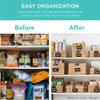 Best Choice Products Set of 4 9x12in Water Hyacinth Pantry Baskets, Woven Organizers w/Chalkboard Label, Chalk Marker - Black view 3